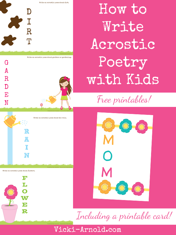 How to write good poems for kids