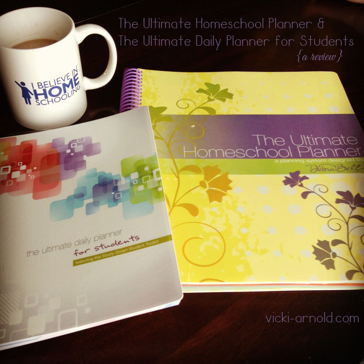 The Ultimate Homeschool Planner & The Ultimate Daily Planner for Studets {a review}