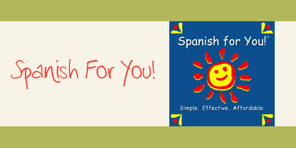 Spanish for You! is a foreign language curriculum that works for homeschool and traditional classroom settings.