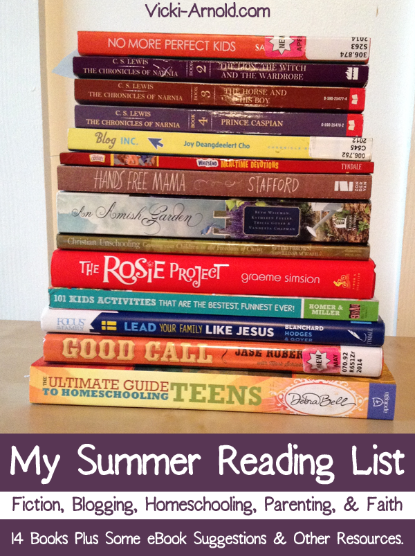 My Summer Reading List Plus Resources
