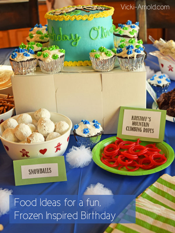 Food Ideas for a Frozen Theme Party