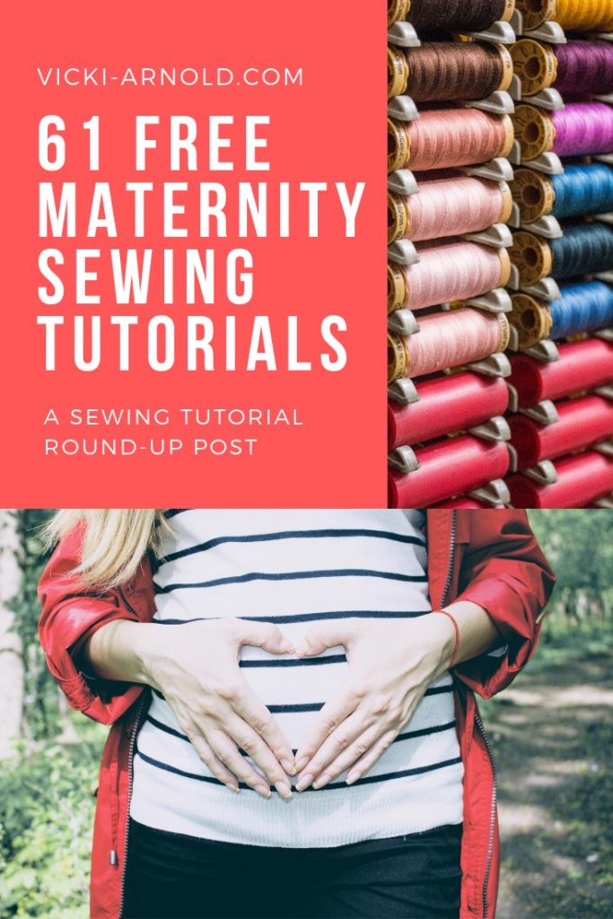 61 Free Maternity Sewing Tutorials - A sewing tutorial round-up post.